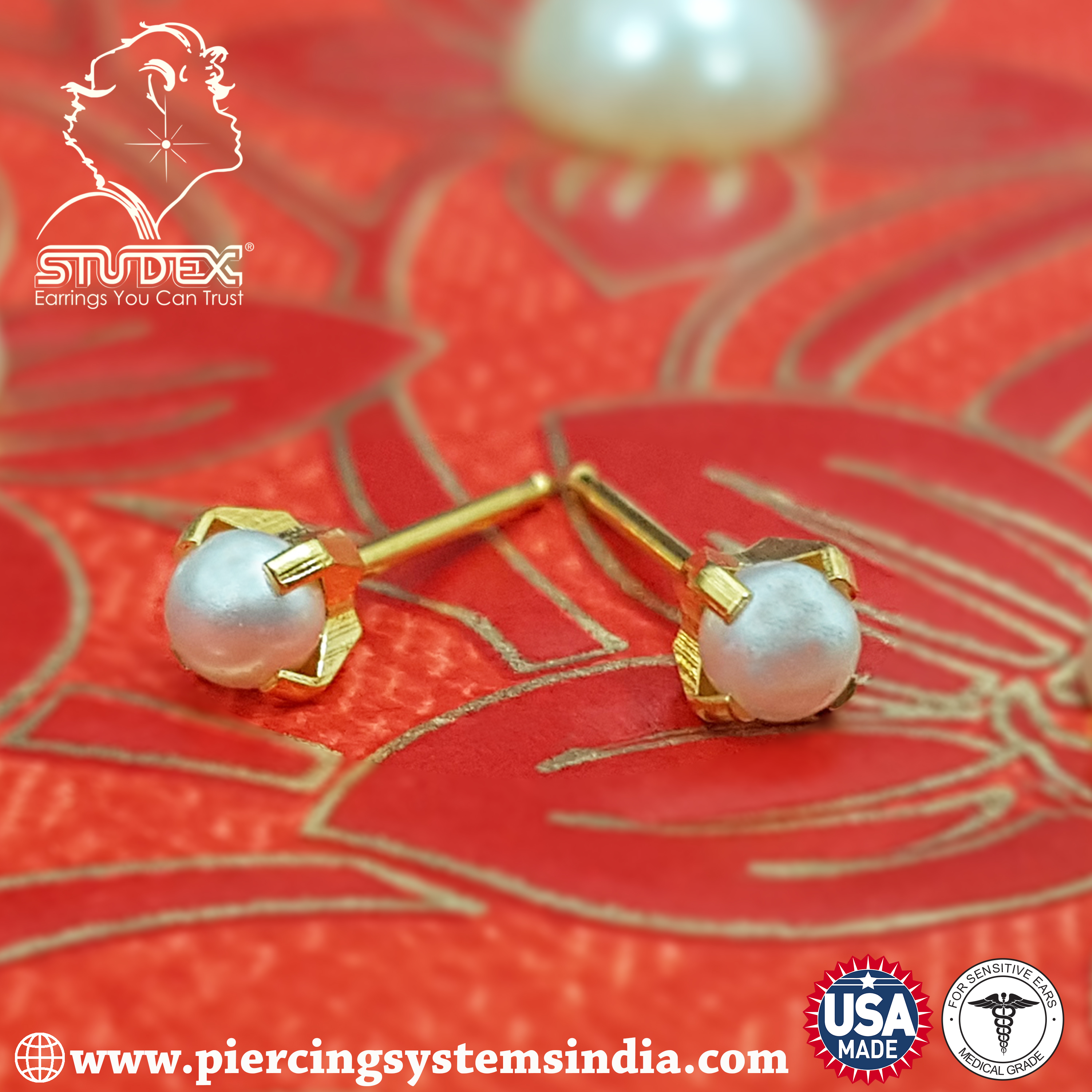 Studex Asia Introducing Studex pearls ear studs. What outfit will you be pairing these with??? shop now!